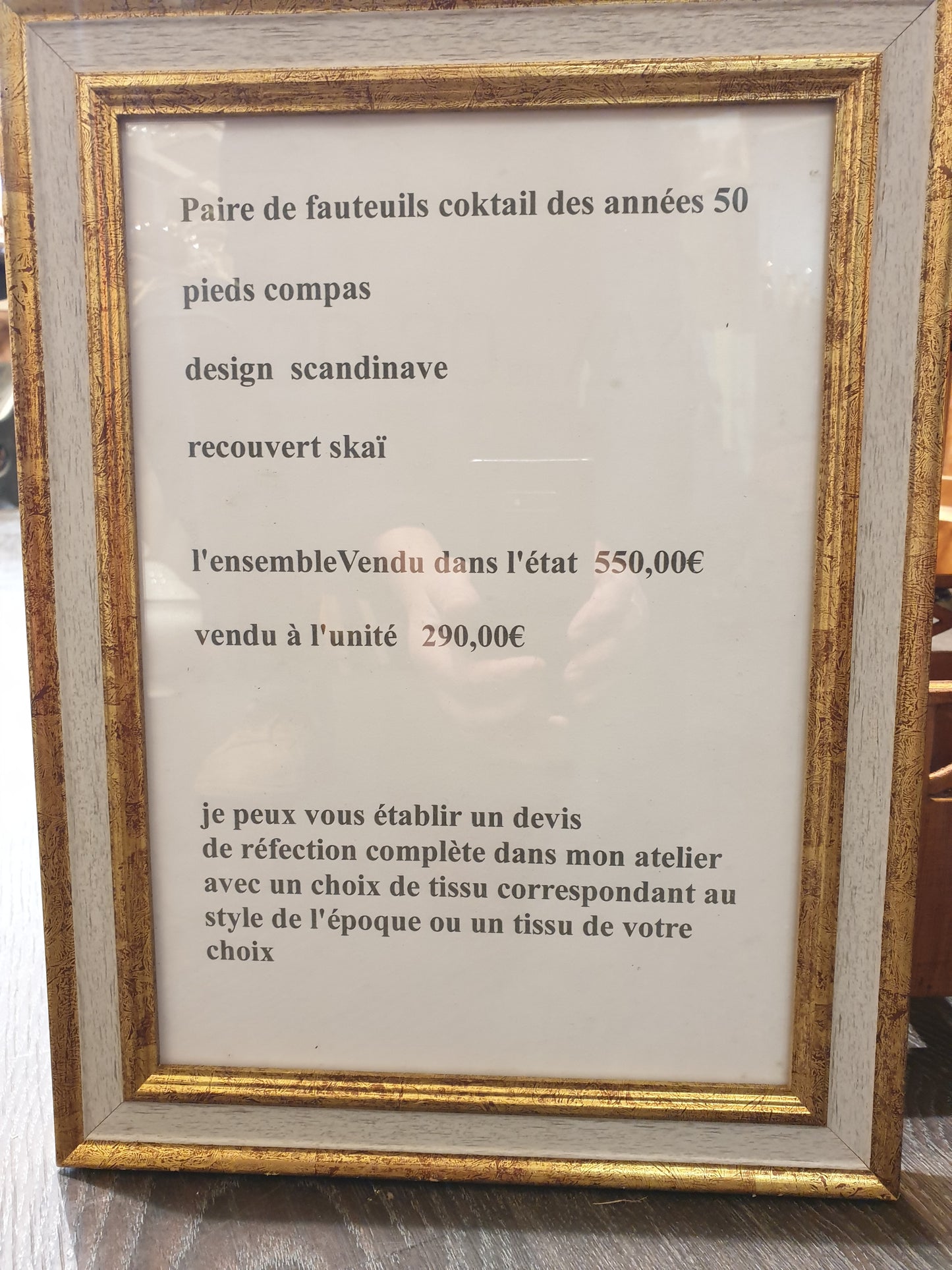 fauteuils années 50